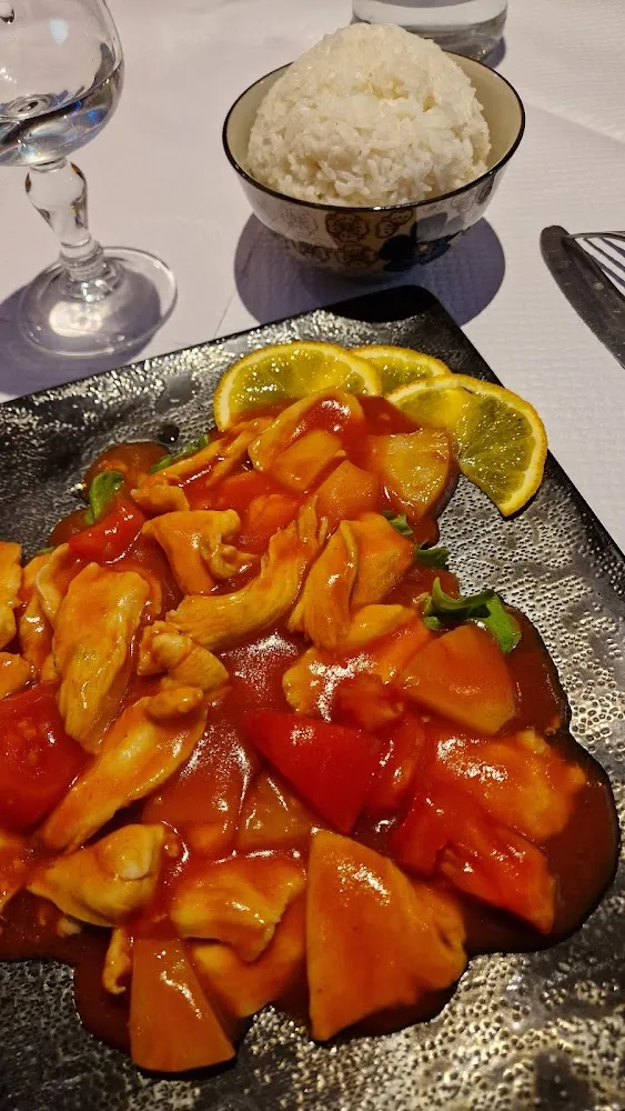 Poulet À la Sauce Aigre Douce